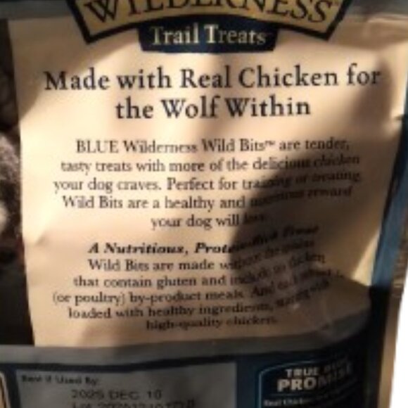 Blue Buffalo Wilderness Wild Bits Soft & Chewy Training Treats Dogs, Grain-Free - Picture 7 of 7